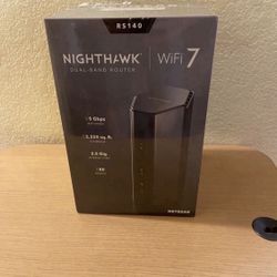 NETGEAR Nighthawk Dual-Band WiFi 7 Router (RS140)