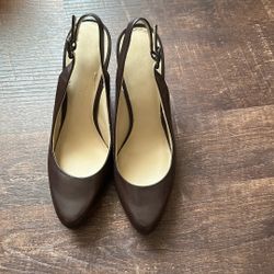 Women Brown Nine West Heels Size 10