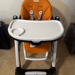 Peg Perego Siesta High Chair Arancia- Orange 