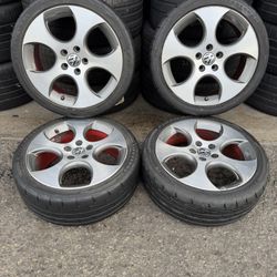 VW OEM BBS Rims Tires 225/40/18