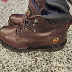 Men’s 10.5” - Timberland PRO 6 Pit Boss Steel Toe Work Boots