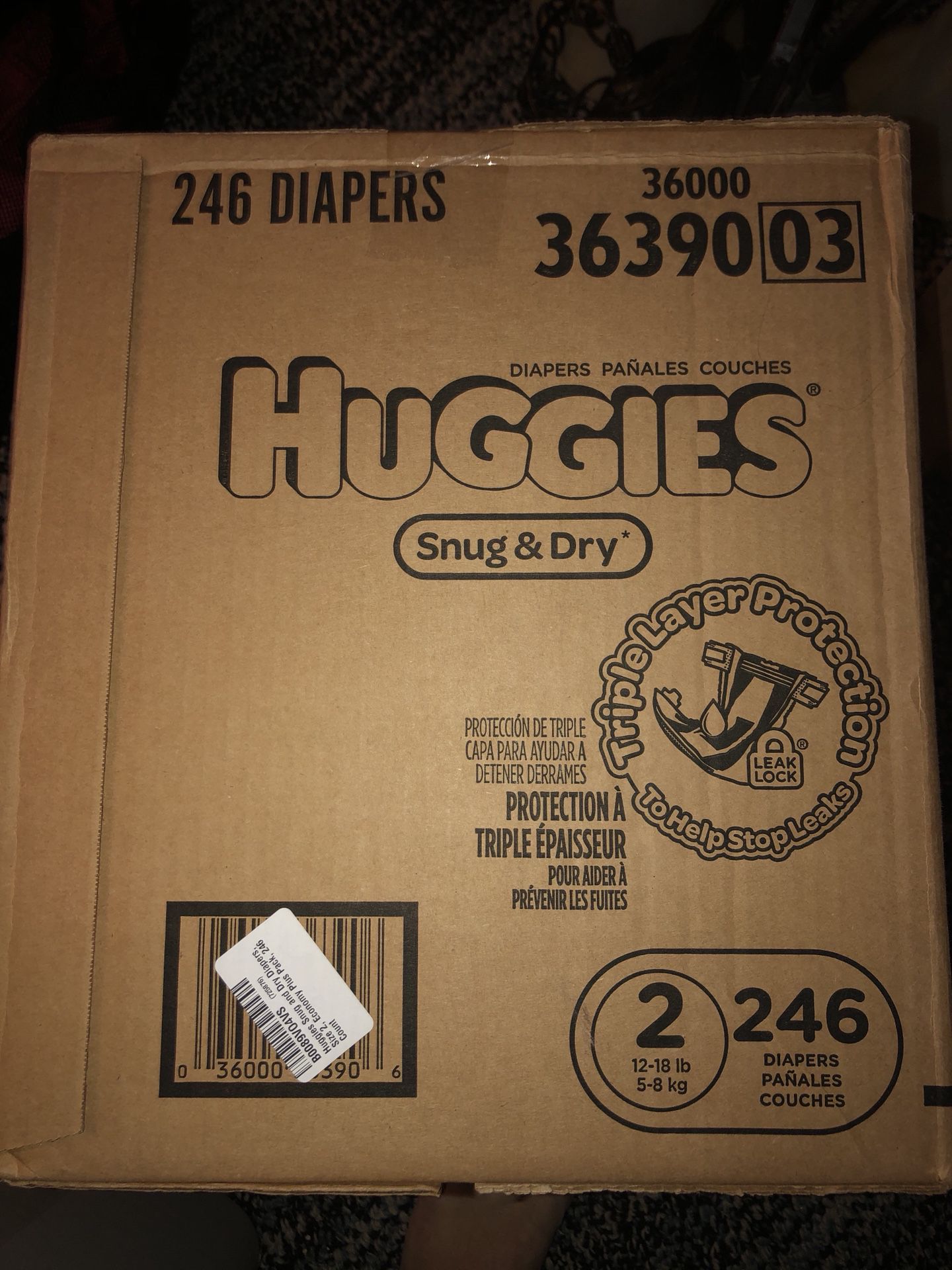 Huggies diaper size 2
