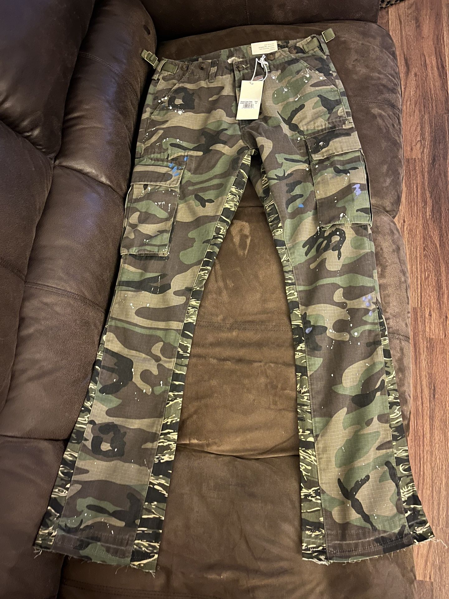 Men Camo Pants Size 31 Waste