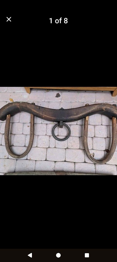 Vintage Horse And Cattle Yolks