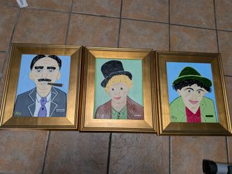 Marx Brothers Oil Paintings