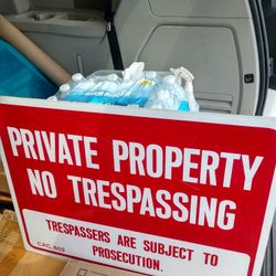 No Parking Tow Away Signs