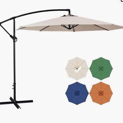 10ft Outdoor Patio Umbrella 