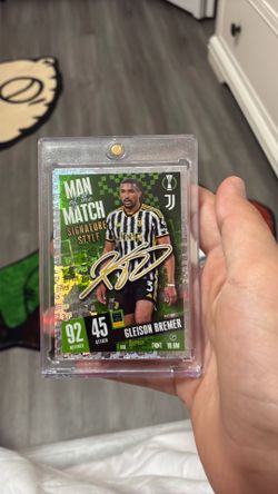 Signed bremer card