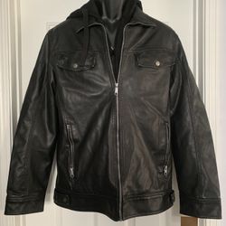 New Men’s medium Leather Jacket