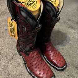  Ostrich Boots NEW 