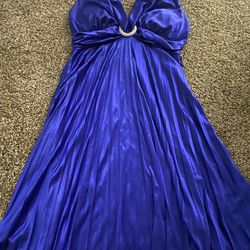 Royal Blue Formal Dress Medium 