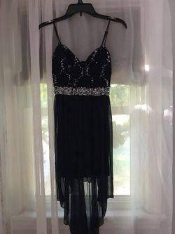Dress navy blue size 1-2 juniors