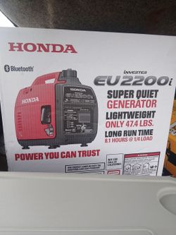 Honda eu2200i generator