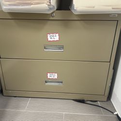 2 Drawer, Large Lateral Filing Cabinet