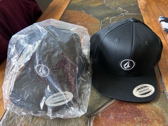 Volcom hats.