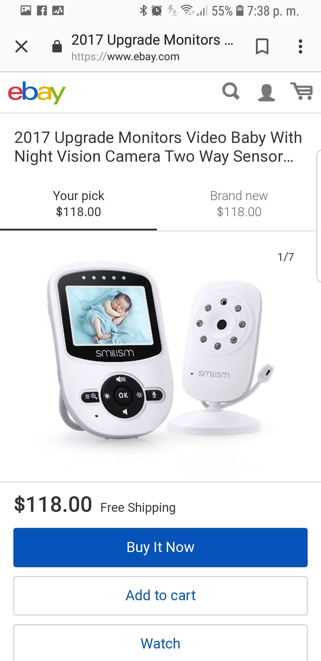 Baby monitor smilism.