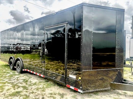 8.5x20 Cargo Trailer | Blackout Package 