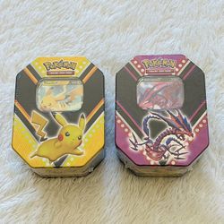 Pokemon TCG SHSW V Powers Pikachu & Eternatus Tin Brand New 