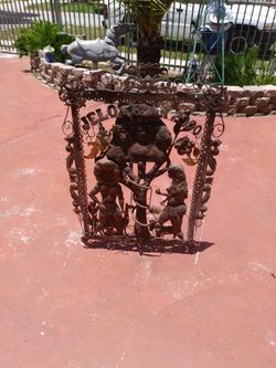 Adam And Eve Metal Artwork 