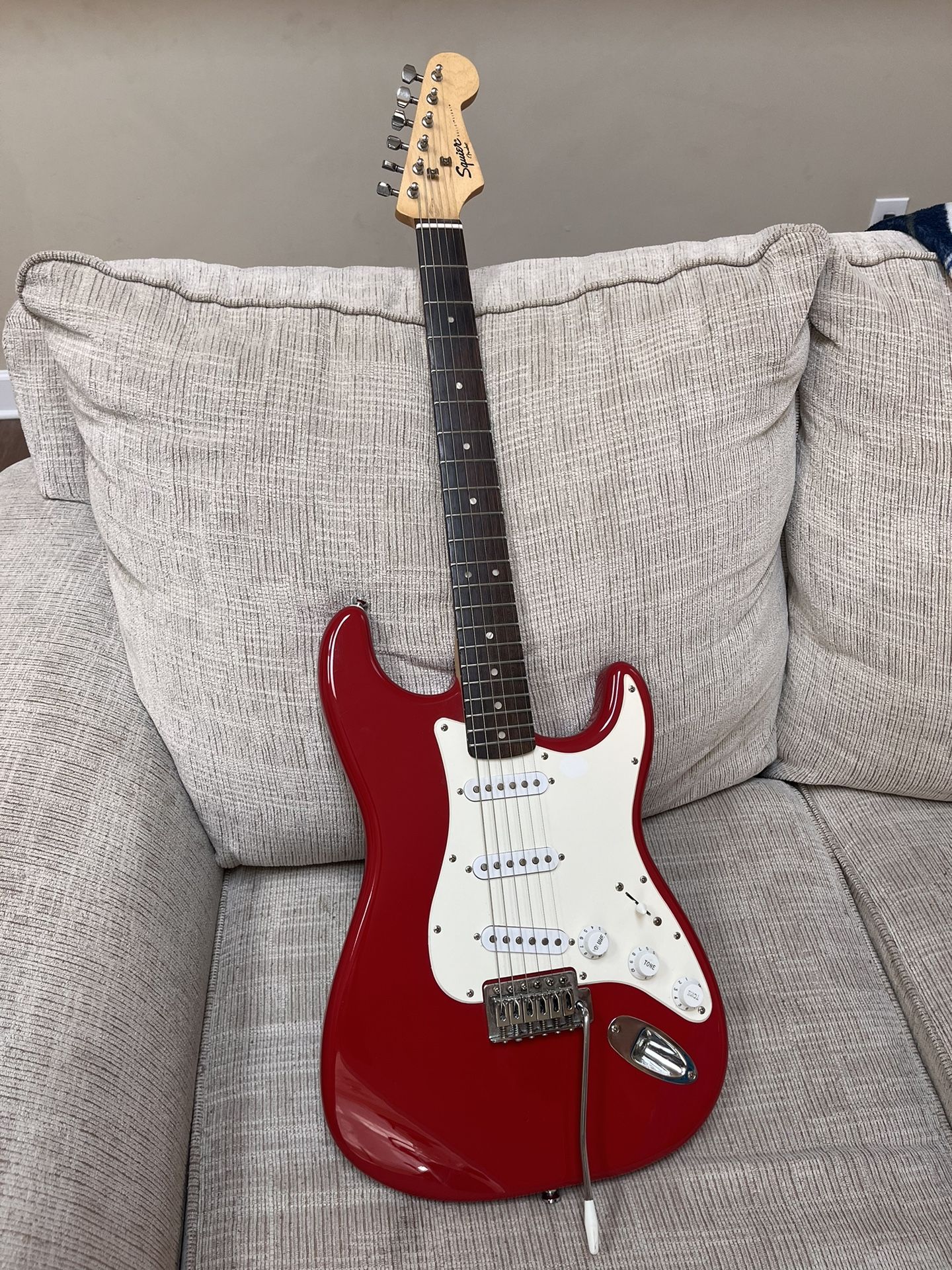 2008 Fender Squire Bullet Stratocaster - Ferrari Red