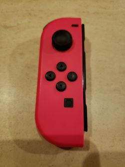 Neon Pink Nintendo Switch Left "-" Joy-Con $30