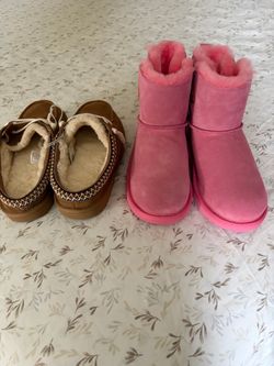 UGG-Style Mini Boots and Slippers Bundle size 6