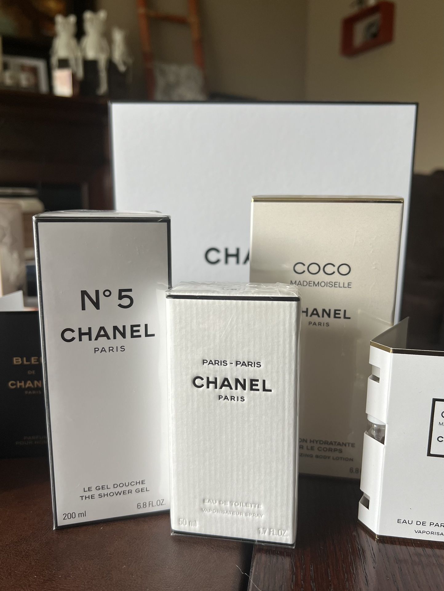 Coco Chanel Lotion, Shower Gel And Perfume!!