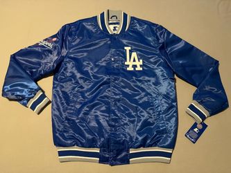 Starter Los Angeles LA Dodgers Force Play Baseball Jacket Brand New BNWT
