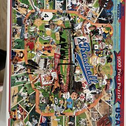 White mountain baseball puzzle