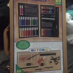 Nice Large Wooden Box Art Supplies Only $20