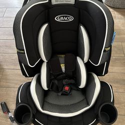 Graco 4Ever SS 4 in 1 Baby Car Seat, Infant to Toddler Car Seat, Rear Facing, Forward Facing and Highback Booster to Backless Booster Seat to for 10 