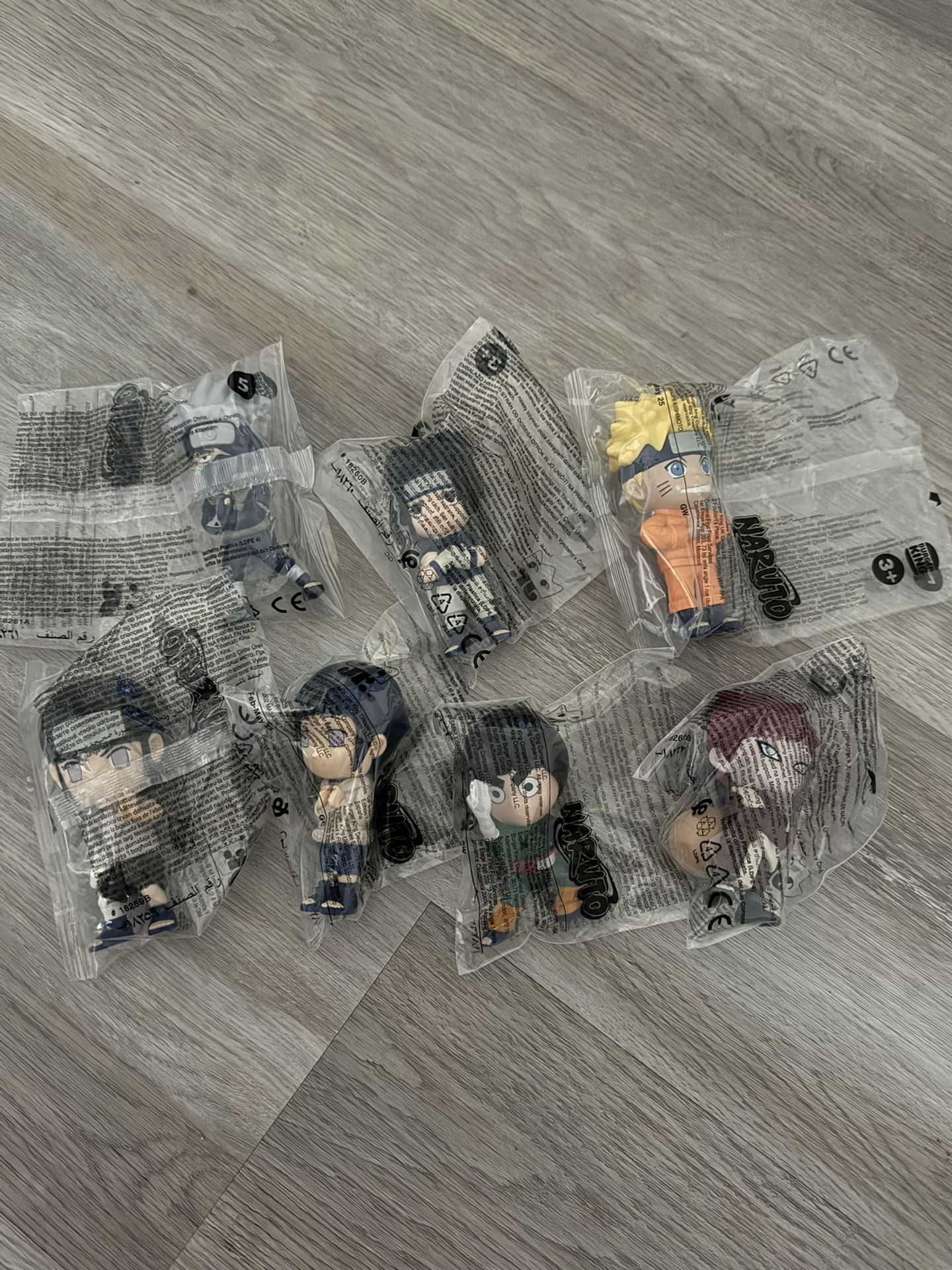 Burger king Naruto Full Set