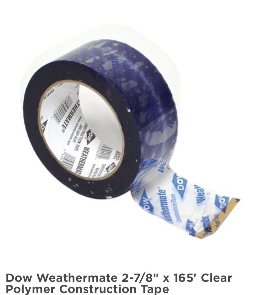 4 Rolls Of Weathermate Construction Tape