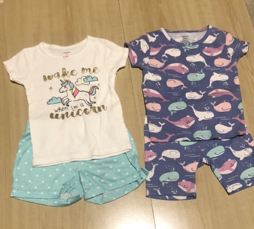 Toddler Short PJs 24mos / 2T 