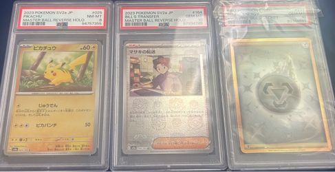 PSA Graded Pokémon Card Lot of 3