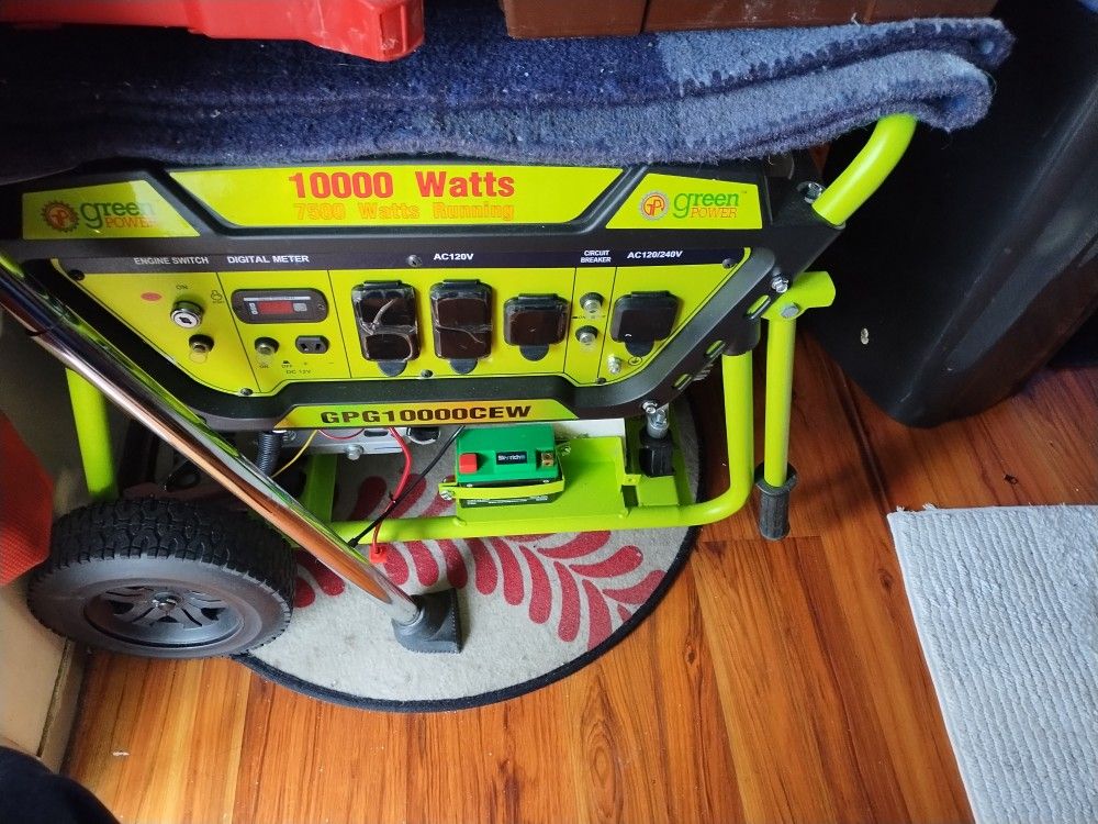 New Green Power 10000 Watts Gas Powered Generator