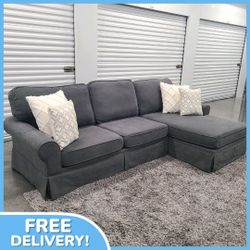 Gray Sectional Couch Sofa 💥 Free Delivery 💥