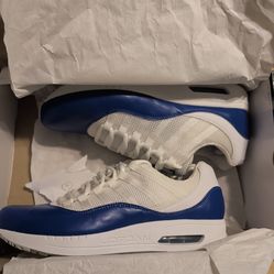 Air Jordan CMFT Viz Air 11 - White/Varsity Royal (Size 10)