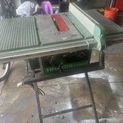 Hitachi C10RA2 Portable Table Saw With Stand