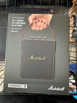 Marshall Stockwell III Portable Bluetooth Speaker