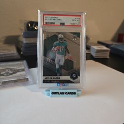 2021 Jaylen Waddle Rookie  Mosaic Psa 10