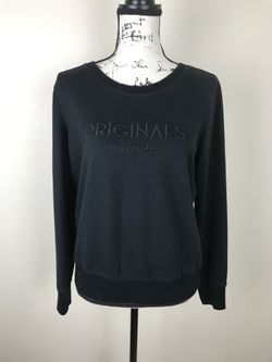 ✨ADIDAS✨ORIGINALS black sweatshirt