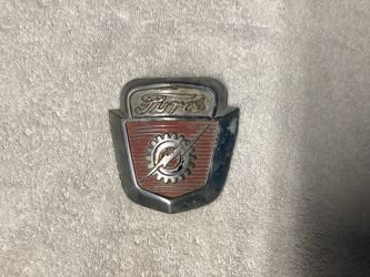 1963-66 Ford Pickup F-100 Hood Emblem Badge