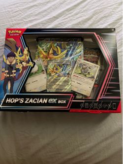 Pokemon Hop's Zacian ex Box