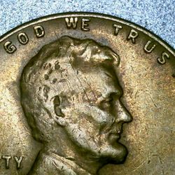 1957 Lincoln Wheat Penny Rare 
