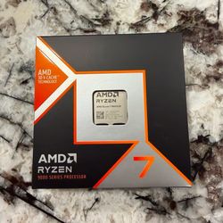 AMD RYZEN 7 9800X3D 8-Core, 16-Thread Desktop Processor NEW & Sealed