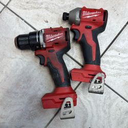 Milwaukee Brushless Drill And Impact $75 Both