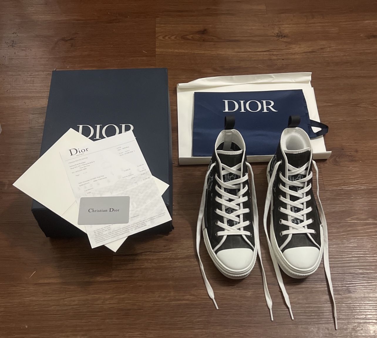 Dior Shoes High top Good Condition Only Used One Time Comes