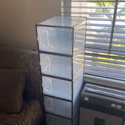 Clear Shoe Storage Containers 