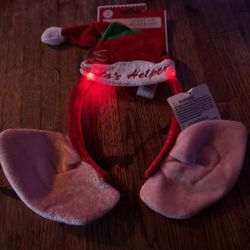 New Christmas Light Up Headband $5/Both